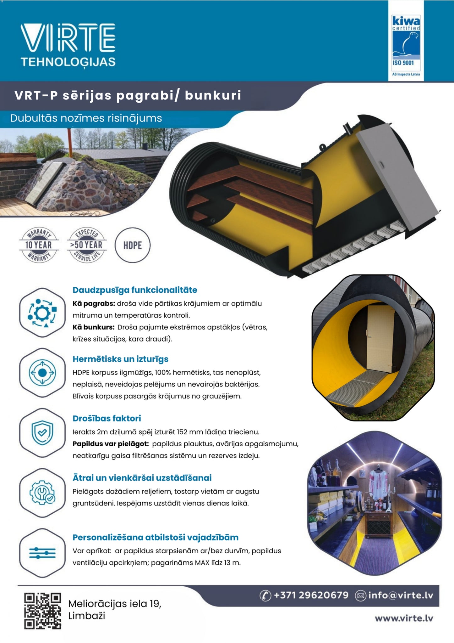 Pagrabs / Bunkurs D2000